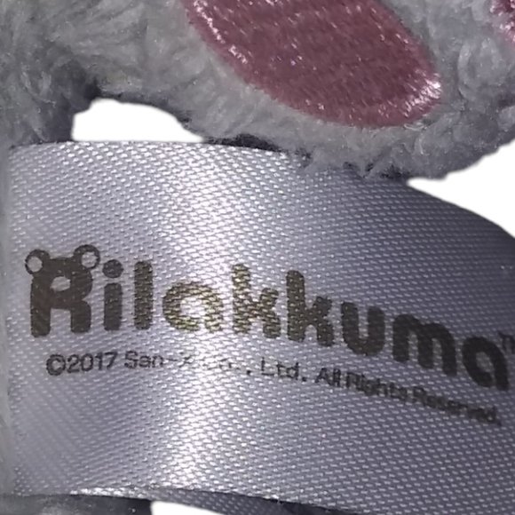 Neko Rilakkuma Grey Cat Stuffed Animal Tiger Korilakkuma Sitting Kitty Plush HTF - Picture 6 of 9